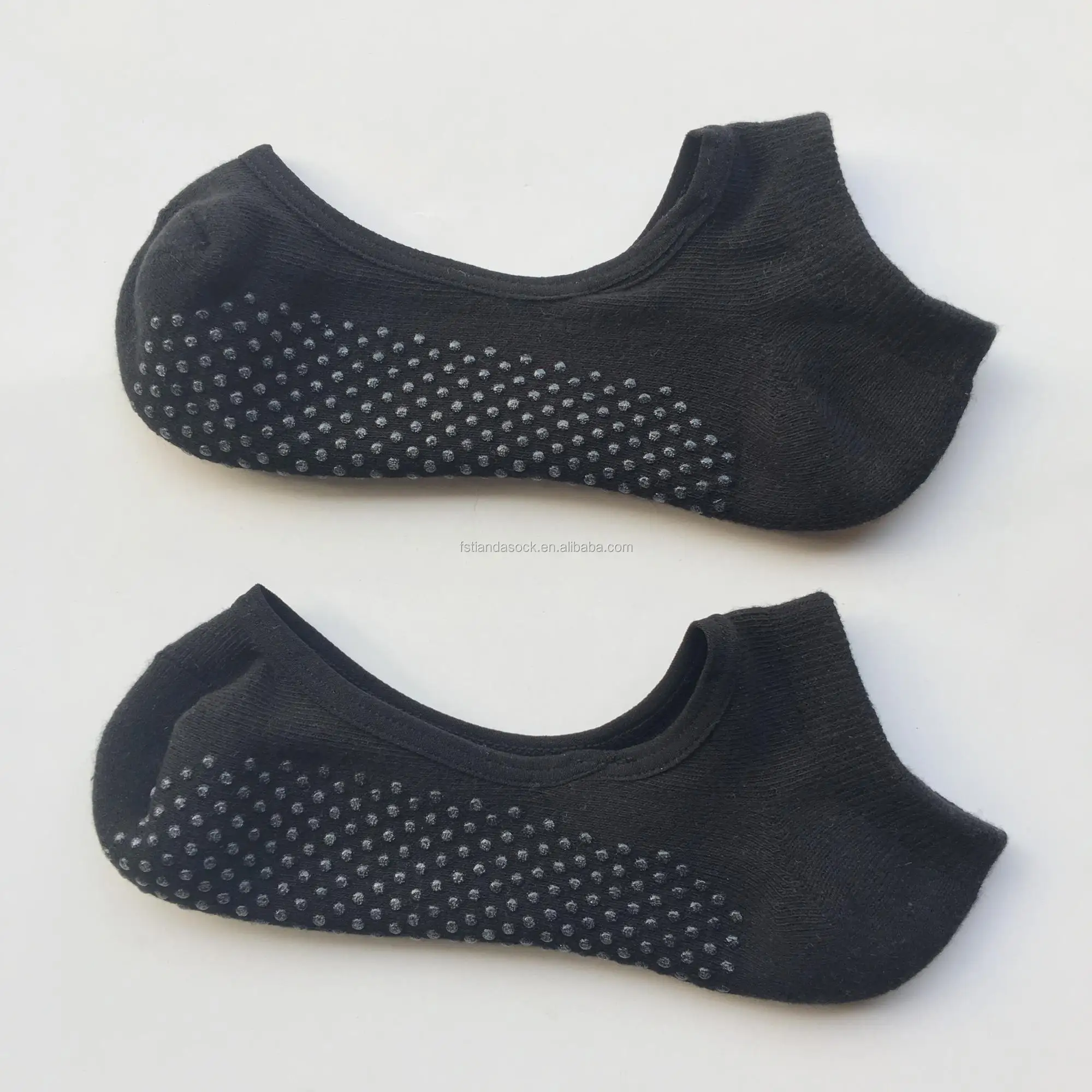 Open Top Trim Bella Non Slip Grips Socks Anti Slip Sock Core Pilates