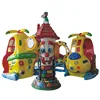 Attractive playground game ride electric adult and kids amusement park rides musical carousel