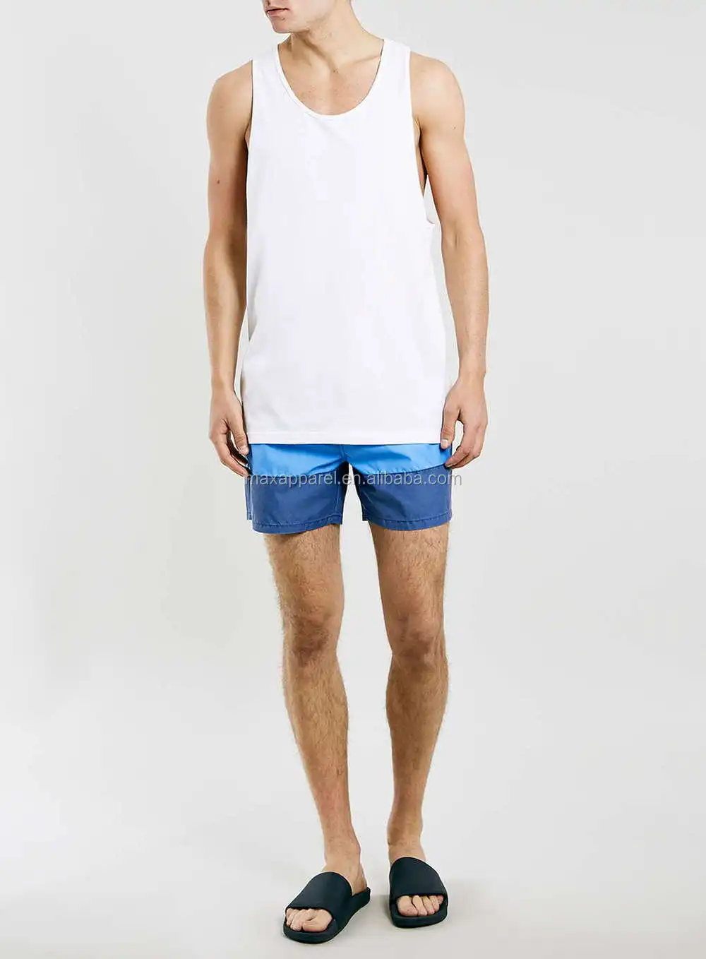 product name: custom design blue acid wash stripe