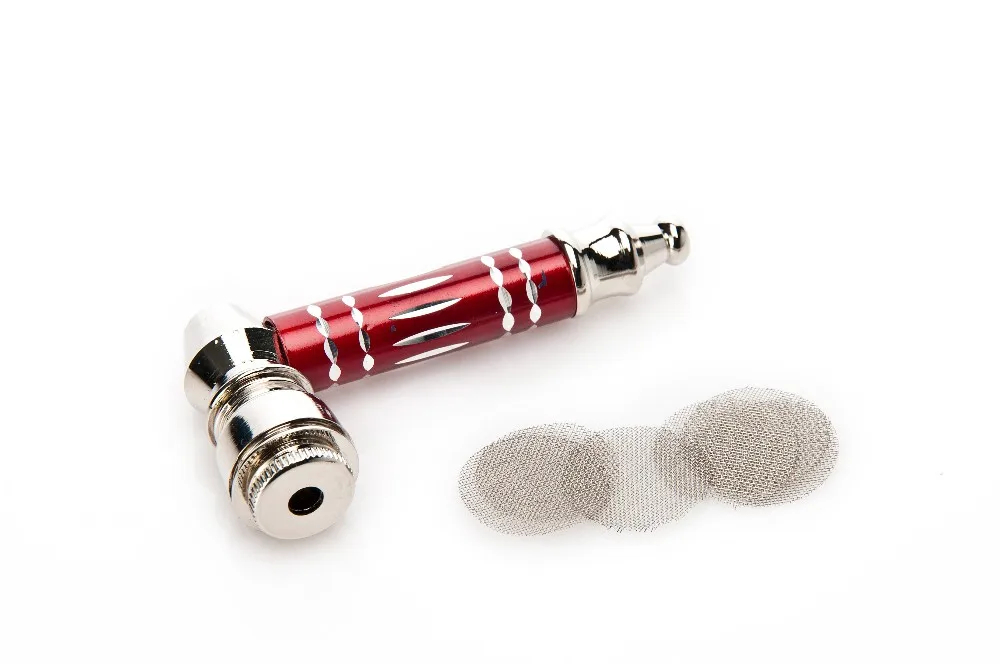 Creative Beautiful Diamonds Smoking Pipe With Electric Light Mixed