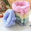 2018 new spring and summer dog supplies, bow-striped round house, cool feeling deep sleep