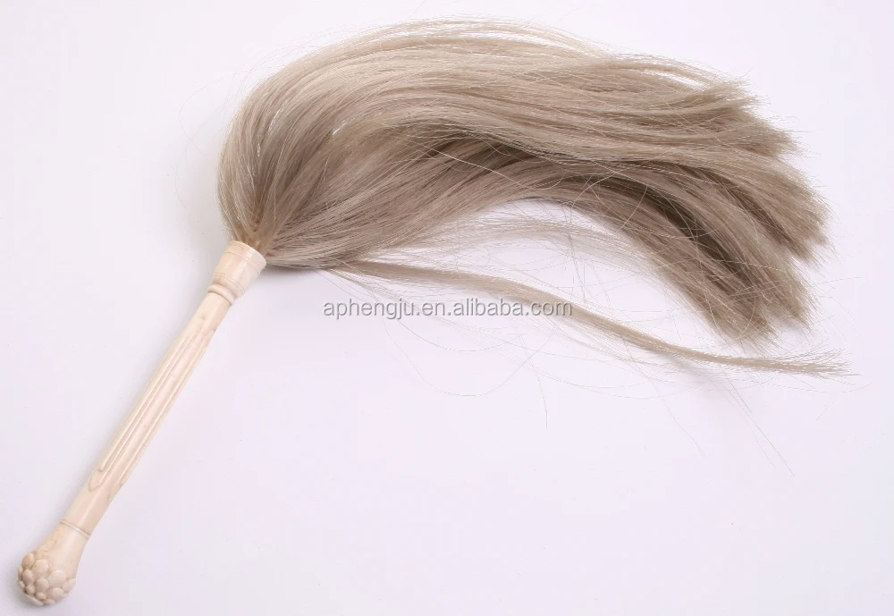 Horse Hair Fly Whisk Whip Trail Riding,Swishing Flies Control Horse