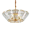Zhongshan Contemporary Golden Indoor Crystal Lighting Chandelier With 15 Lights