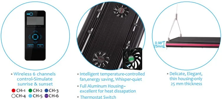 Aquarium Lighting Full Spectrum and High Intensity 