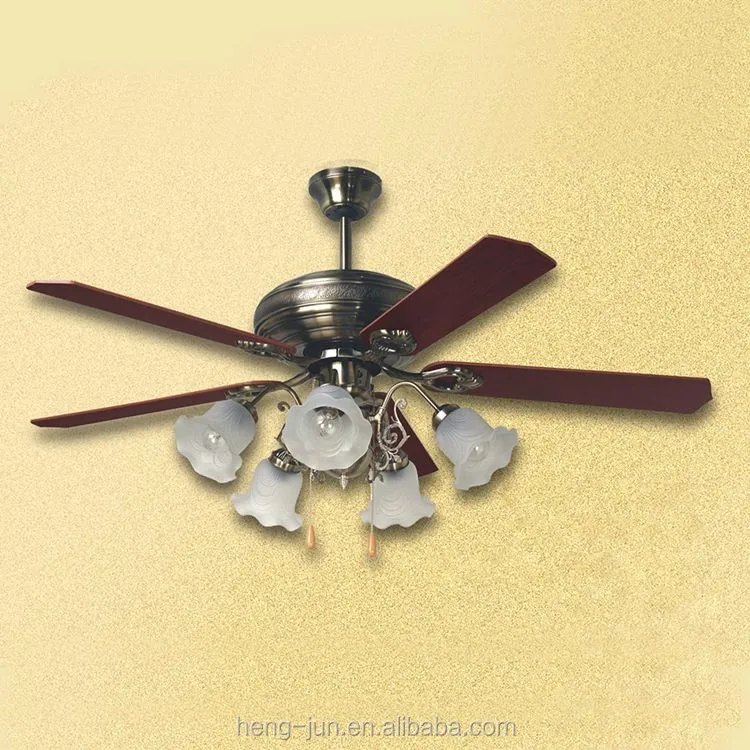 2017 Home Decor Blade Modern Decorative Ceiling Fan with Light