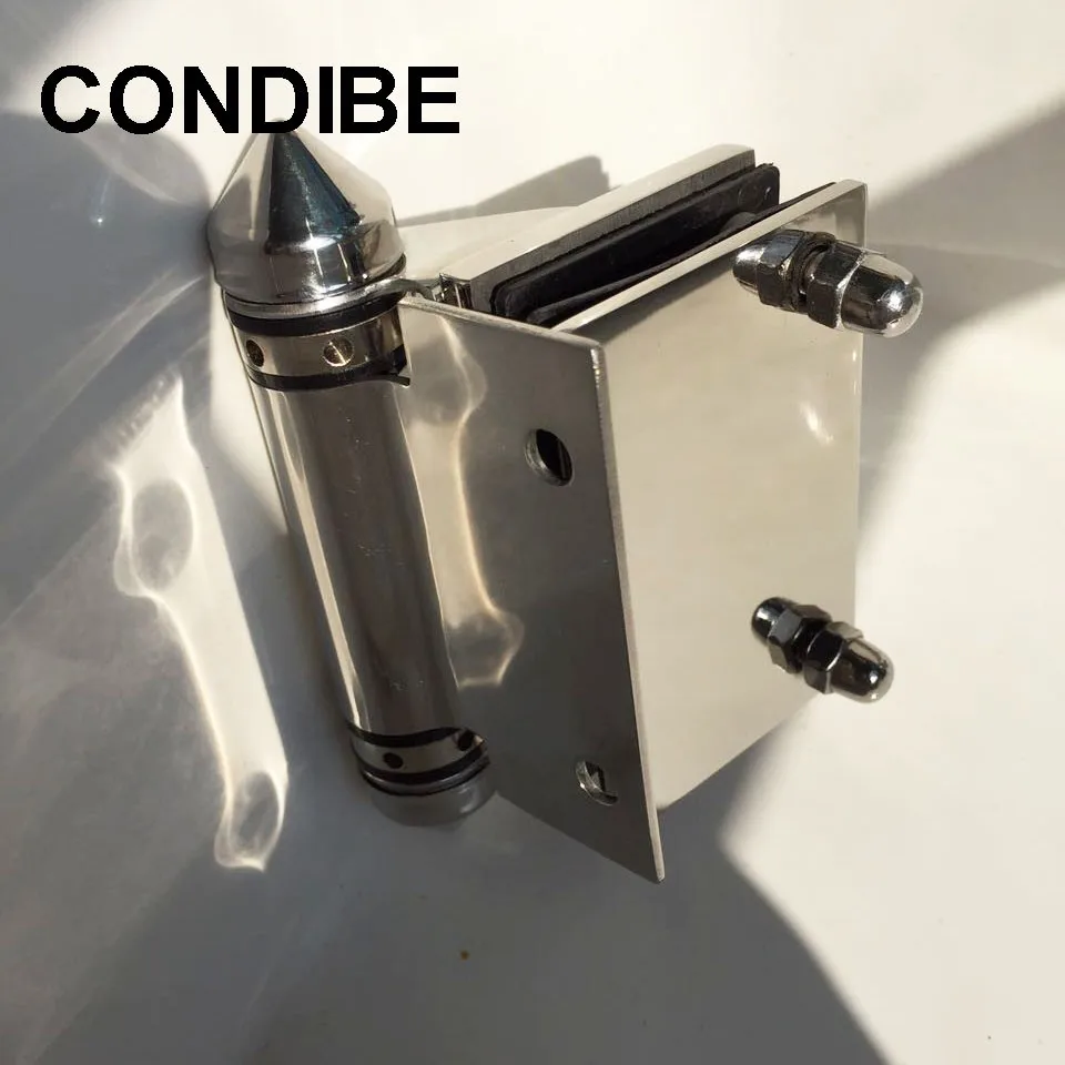 Condibe Stainless Steel 316 Automatic Close Glass Door Hinges For