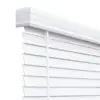 Custom Window Treatment Fauxwood Venetian Blind PVC Foam Blind In Adjustable Width