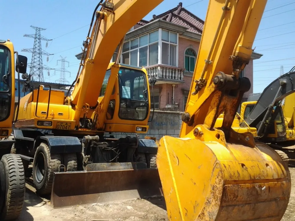 South Korea Used Hyundai 200w5 Wheel Excavator For Sale Buy Used