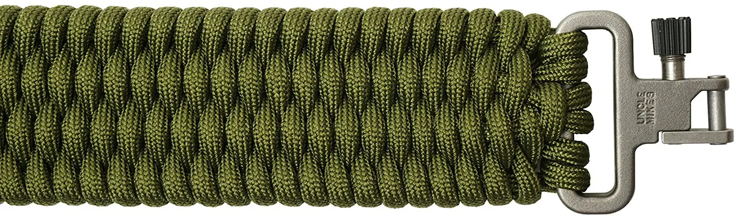 BackBone(TM) Paracord Rifle Sling - Gun Sling / Rifle Sling - Handmade in the USA With Authentic TOUGH-GRID Mil-Spec 750lb Type IV Paracord and Mil-Spec Swivels
