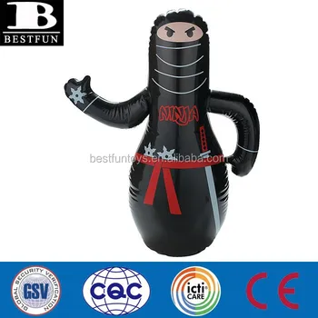 Ninja Inflatable Punching Bags Custom Kids Bag Child Taekwondo Bop Toys Tumbler For
