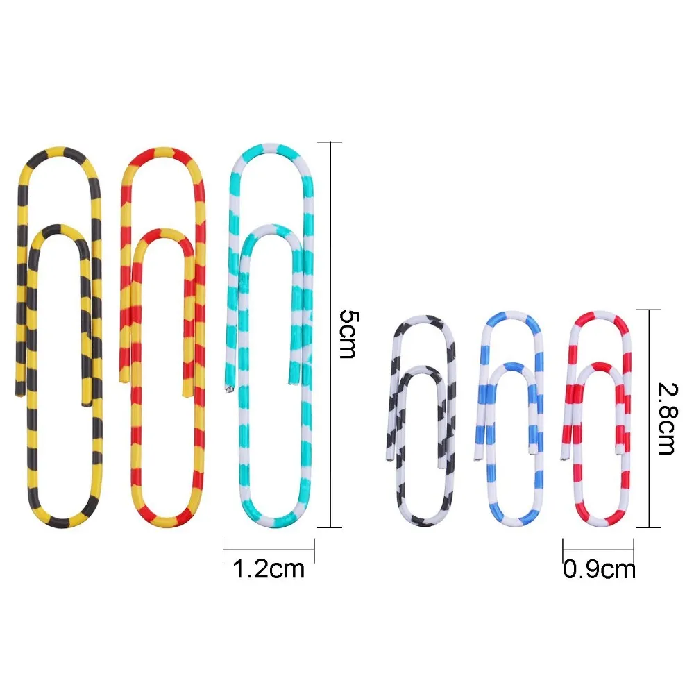 Paper Clips Medium And Jumbo Size Assorted Colors Buy Assorted Colors