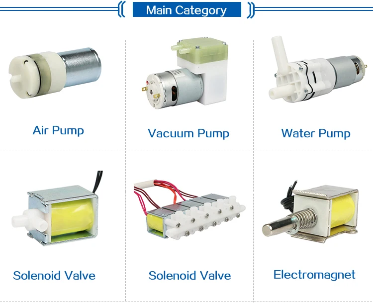 300mmHg Micro Mini Solenoid Valves Normal Open Air Valve