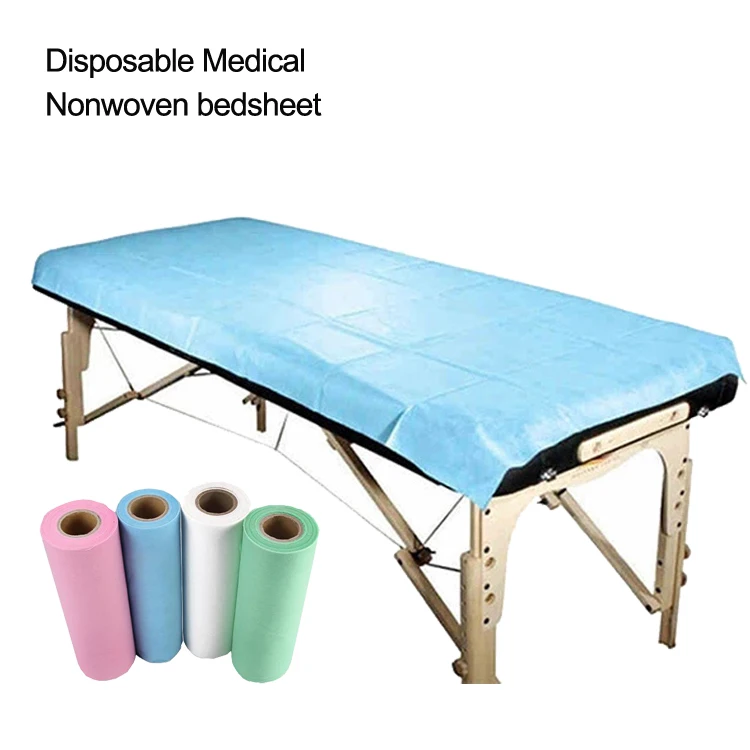 Disposable Surgical Medical 100 Pp Nonwoven Polypropylene Bed Sheet