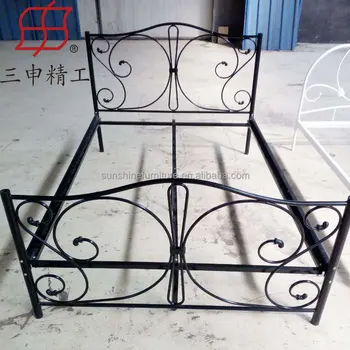 metal frame cot bed