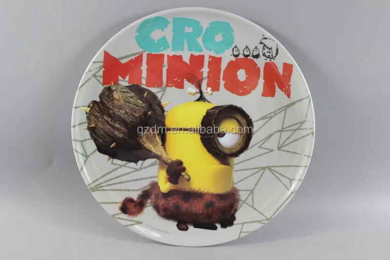 Custom Print 8" Melamine Kid's Dinner Plate FDA LFBG