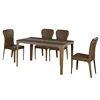 top quality traditional 4 Seaters Dining Tables Chairs wrought iron tables rustic dining table