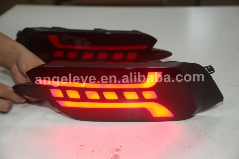 LED Bumper light for Honda for Civic 2016-2018 Dark Red