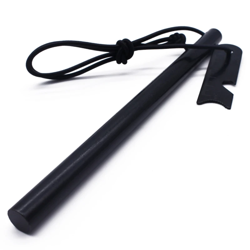 8 Inch Long Outdoor Lighter Flint Stone,Camping Ferro Rod,Firesteel