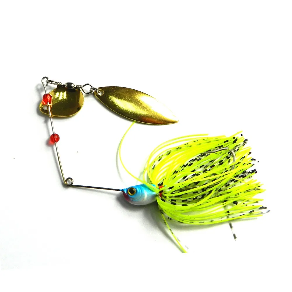 New Style Buzz Bait Bass Fishing Lure Spinner 19.5g Bait Fishing Lures