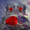 3D Red Rose Bedding Set