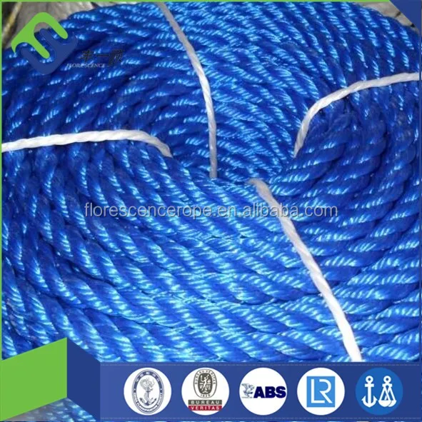 NewDoar 6mm Marine Floating Rope - High-Strength, 165FT-50M, Orange