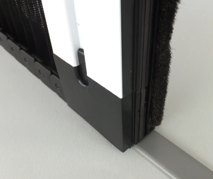 wholesale aluminum retractable mesh plisse insect screen door