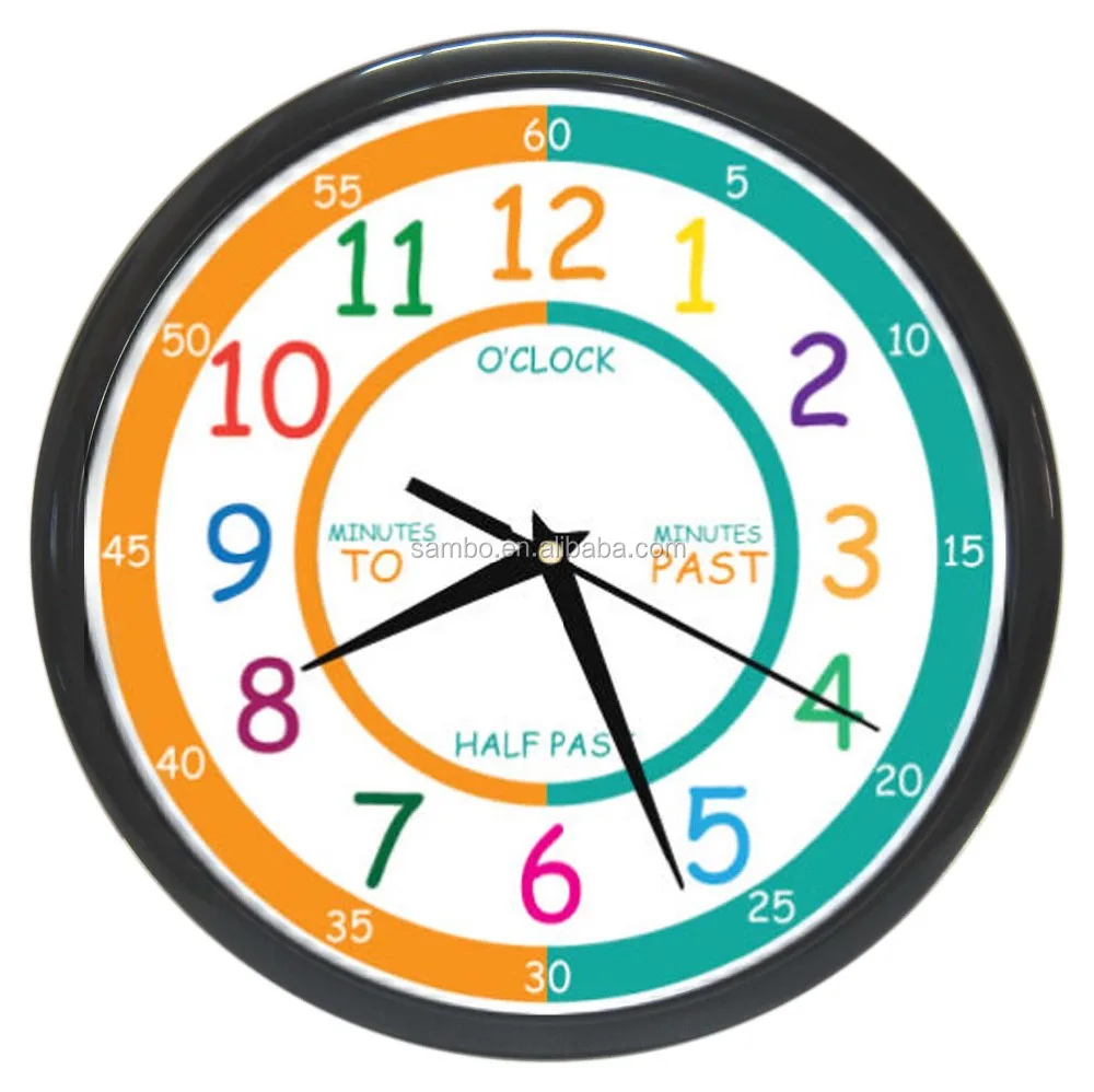 Clock Themes Digital School Kids Wall Clocks - Buy Wall Clocks,Digital ...