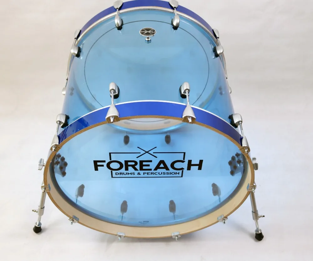 Seamless Blue Acrylic Drum Set Buy Acrylic Drum Product on