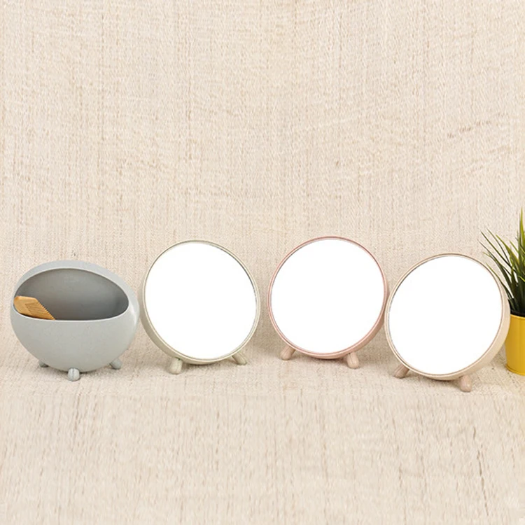 100% Factory Directly Ladies Makeup Decorative Standing Vanity Mirror