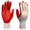 MHR light purple latex gloves/white polycotton dip light purple latex dipped working gloves