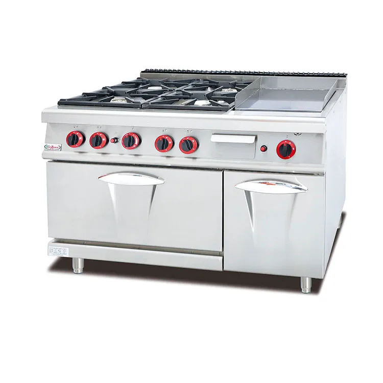 Commercial Gas Ranges With Oven And Griddle Gh996a Buy Commercial