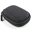 cheap custom black travel small EVA Hard in ear headphone/earphone carry case wtih zipper