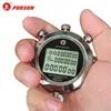 Professinal stopwatch 10 lap memories metal digital stop watch timer