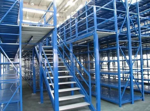 Powder Coated Steel Material Heavy Duty Mezzanine Floor Racking