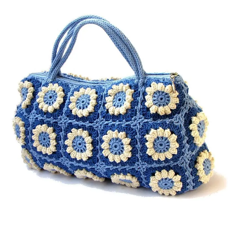 Handmade  crochet bag delivered in 1 to 5 working days with fedex. handmade bags for women