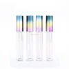 Upscale octagon gradient color 3ml empty lip gloss cosmetic packaging tube lipgloss containers 3ml
