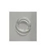 17 mm diameter 6 mm height or customized natural gemstone flake crystal one side puffed finger ring