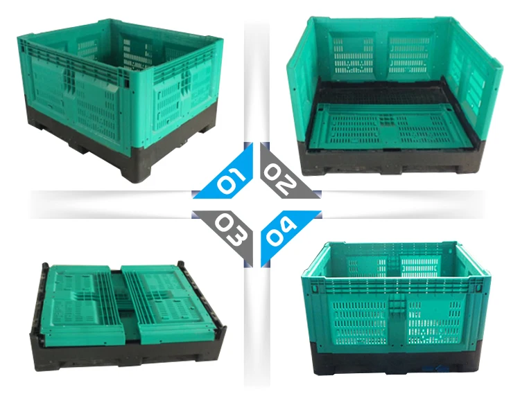 1200x1000 Hdpe Collapsible Plastic Pallet Box For Sale Buy Plastic