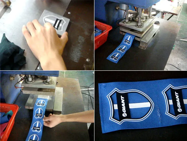 silicone label embossing machine