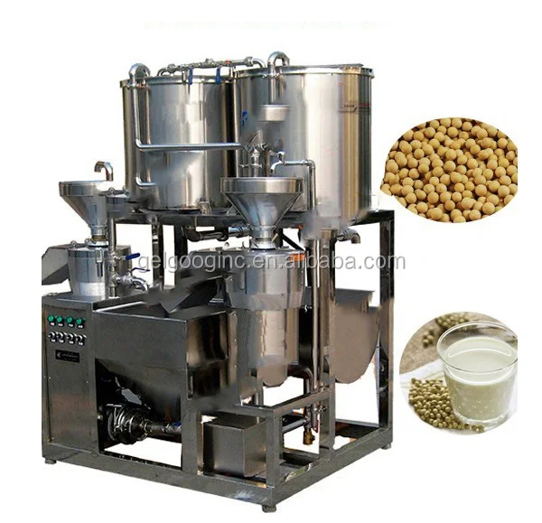 Automatic Red Bean Almond Milk Butter Processing Plant Protein Soy Milk