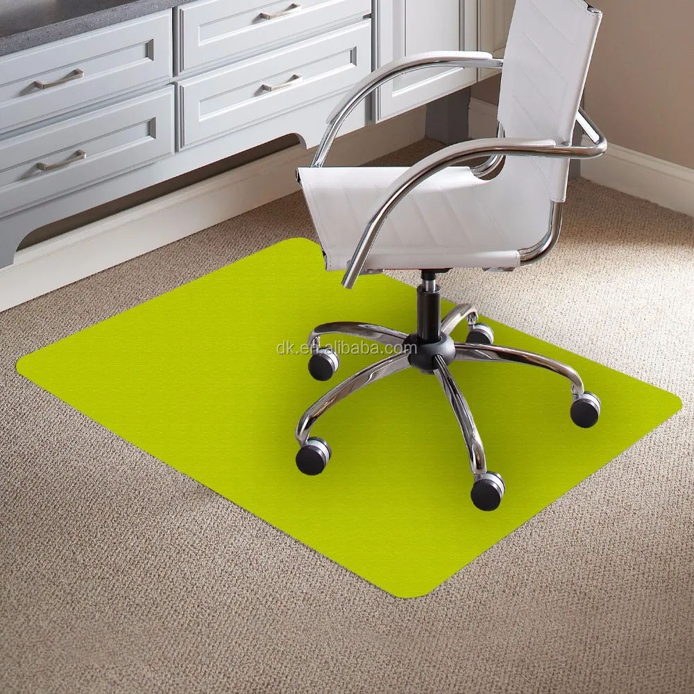 Office Chair Plastic Floor Mat Green Colored Chair Mats Buy Floor