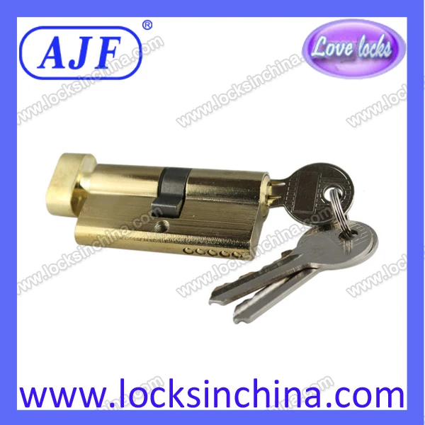 AJF high quality and security manufacturer zinc alloy euro profile cylinder lock