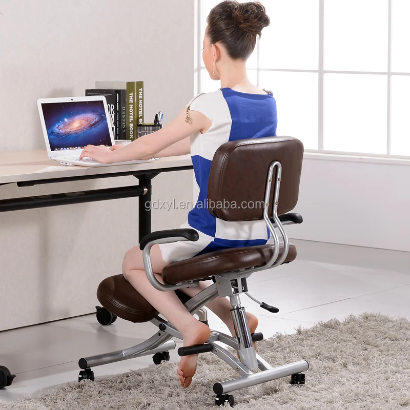 Posture Correction Office Kneeling Chair With Armrest Buy