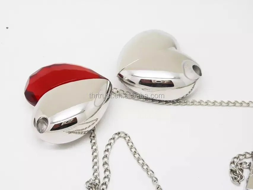 Jewelry Crystal Heart Shape 4Gb 64Gb Metal Usb Flash Drive Anti Dust Stylus Pendant 16Gb Memory Stick Custom Gift Pendrive 32Gb - ANKUX.COM