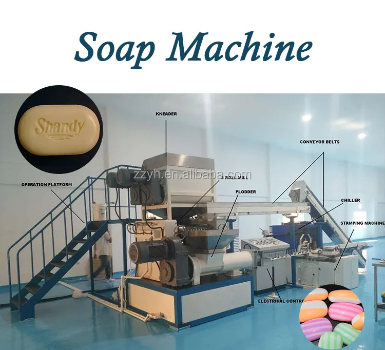 Factory Small Line Soap Making Saponification Machinery For Small