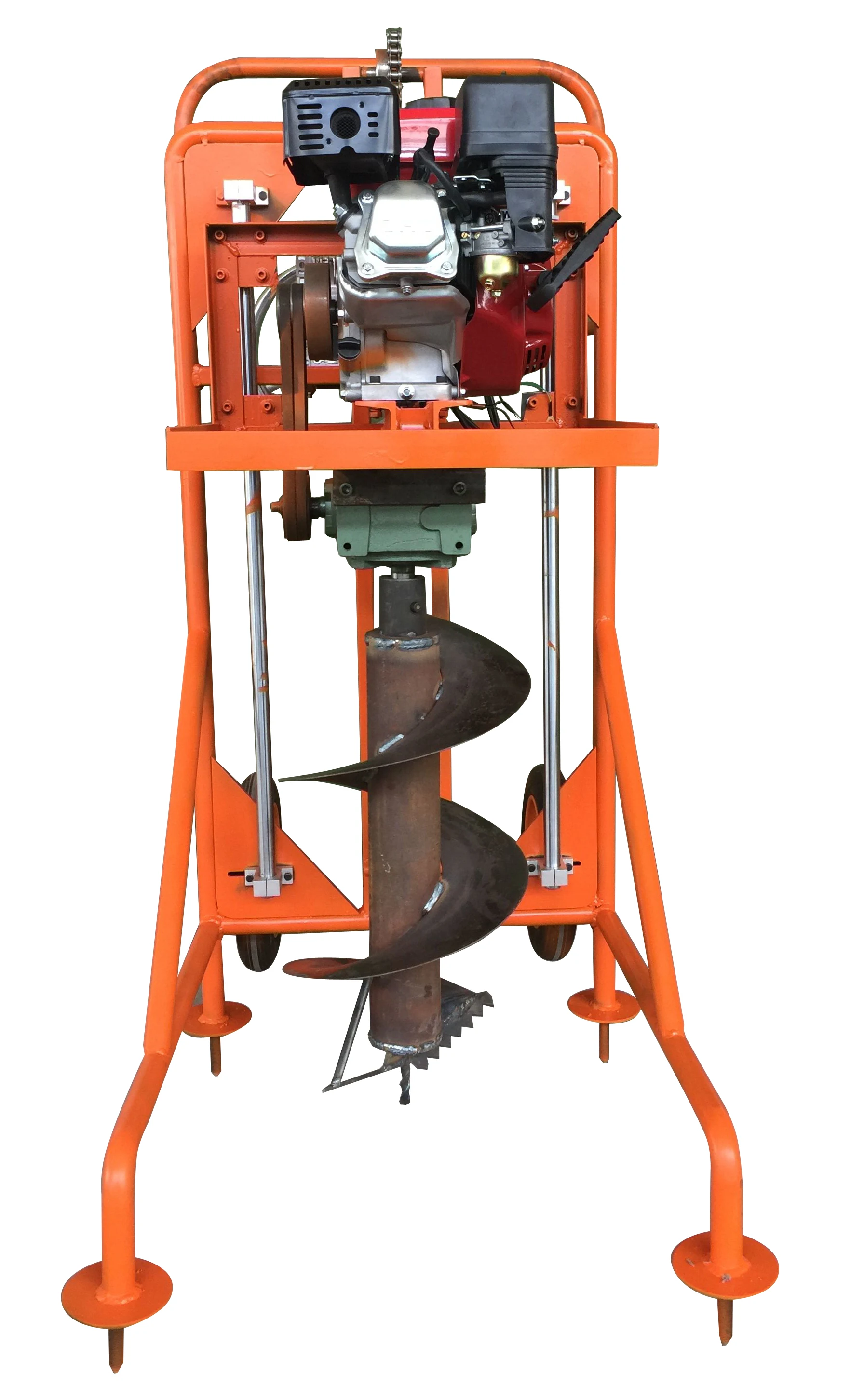 Manufacturer Supply Portable Hand Push Garden Earth Auger - Buy Earth