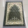 Super Soft Muslim Prayer Mat Portable Printed Thick Rug Cheap Durable Raschel Carpet