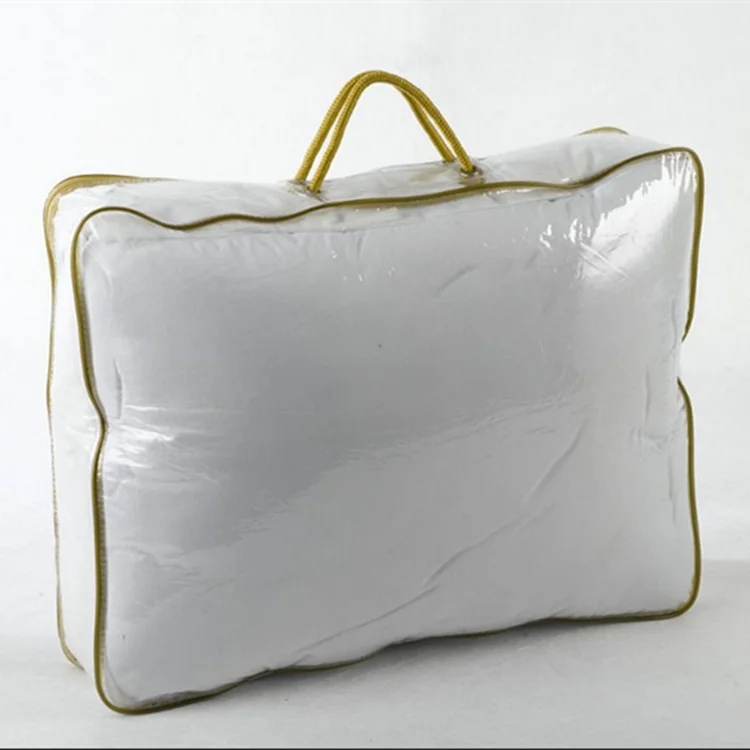 Clear Pvc Blanket Bag For Bed Sheet Packing With Handle Buy Clear Pvc