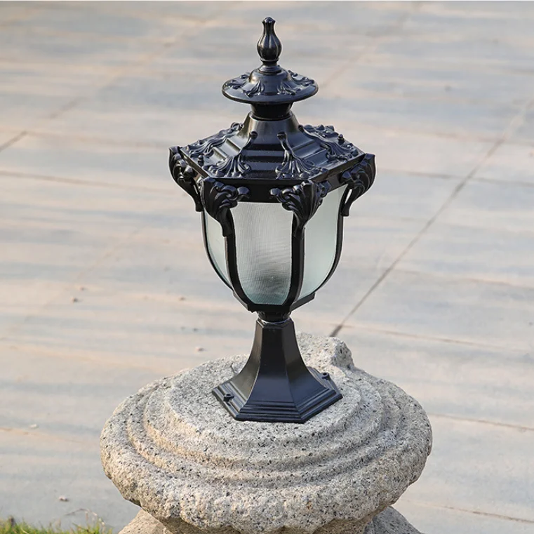 Outdoor wall lamp fishing cast aluminum villa outdoor hotel courtyard landscape European waterproof wall lamp manufacturers
