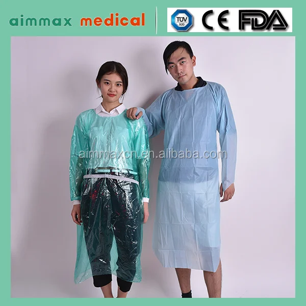 Disposable Patient Pyjamas Coat,Garment,Buttondown Ruffled Blouse For
